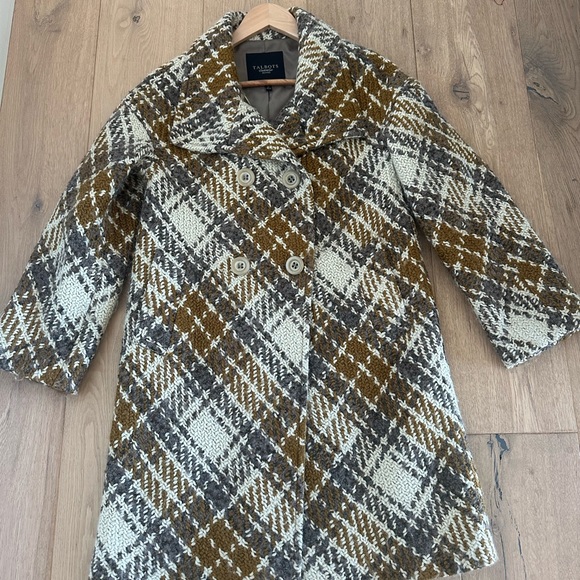 Gorgeous Talbots Plaid Jacket Pristine ! - Picture 6 of 11